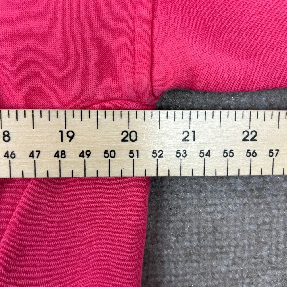 Nike Club Fleece Oversized Pullover Hoodie Girls Medium Aster Pink Swoosh Logo